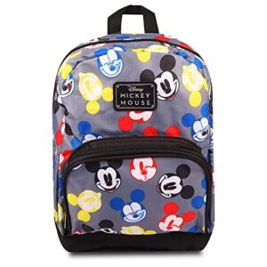fast forward new york disney mickey mouse mini backpack for women — canvas disney mickey backpack purse shoulder bag for adults, teens