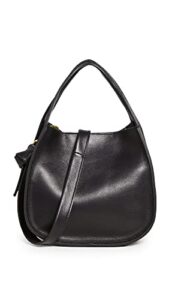 madewell women’s the sydney crossbody bag, true black, one size