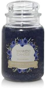 blueberry large jar candle,fresh scent