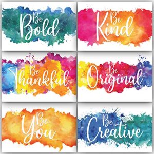 l&o goods motivational posters | set of 10 inspirational wall decor | 8.5×11 inches | home decor