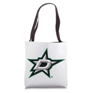 nhl dallas stars team logo beach tote bag