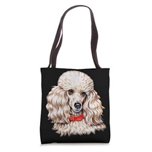 toy poodle image cute lovable toy poodle owner design gift tote bag