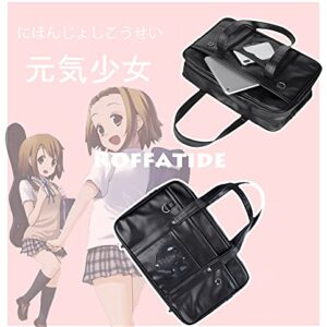 Roffatide Japanese JK Uniform Bag Heart Shape Window Ita Bag Girls Women Purse Cosplay Satchels for Lolita Comic Shoulder Bag