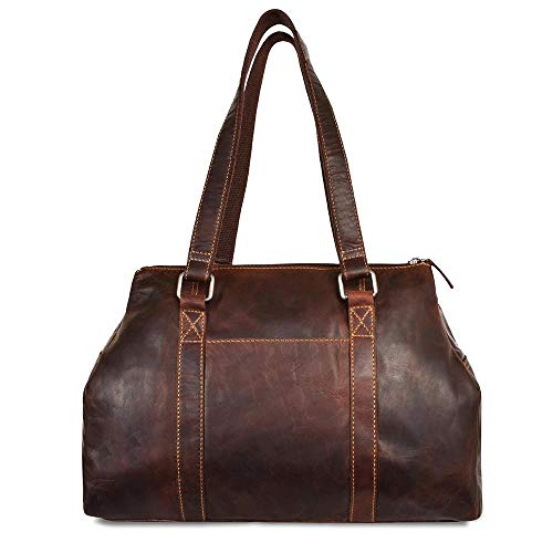 Voyager Satchel Bag #7815 (Brown)