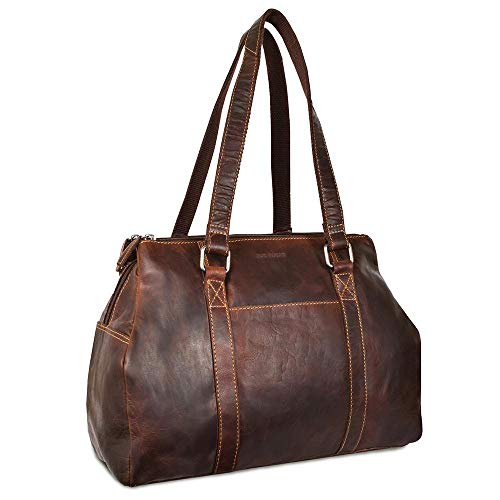 Voyager Satchel Bag #7815 (Brown)