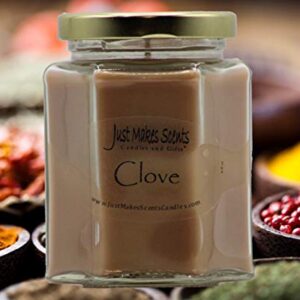 Clove Scented Candle | Warm and Spicy Ground Cloves | Hand Poured in The USA by Just Makes Scents