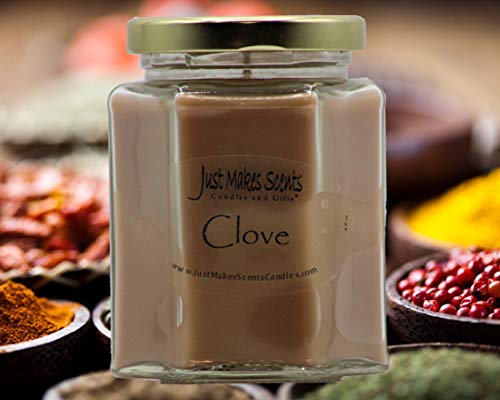 Clove Scented Candle | Warm and Spicy Ground Cloves | Hand Poured in The USA by Just Makes Scents
