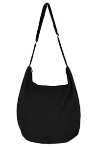 your cozy sling purse hippie bags for women crossbody bag thai top handmade shoulder bag with adjustable strap black