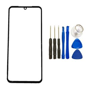 Touch Screen Front Glass Panel Replacement for LG V60 ThinQ 5G LMV600EA Front Outer Glass Lens