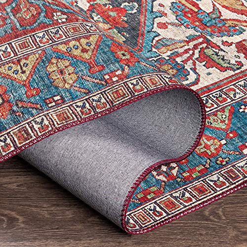 Artistic Weavers Garritt Medallion Oriental Area Rug, 2'3" x 3'9", Red/Blue