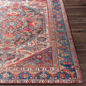 Artistic Weavers Garritt Medallion Oriental Area Rug, 2'3" x 3'9", Red/Blue