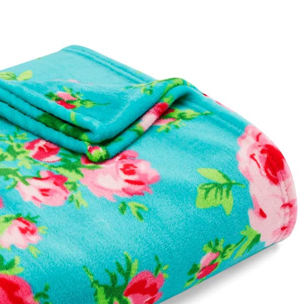 Betsey Johnson | Fleece Collection | Blanket - Ultra Soft & Cozy Plush Fleece, Lightweight & Warm, Perfect for Bed or Couch, King, Bouquet Day