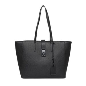 aldo women’s wiciewiel tote bag, black/black