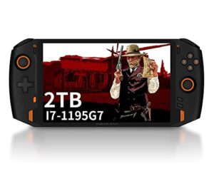 onexplayer 1s [11th core tiger lake i7-1195g7-2tb] 8.4 inches handheld pc video game console one x player portable win 10 os laptop 2560×1600 mini pocket tablet pc 16gb ram (2tb nvme ssd)