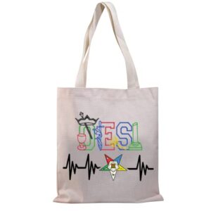 bdpwss tote bag for sistar sorority sisterhood gift freemason lodge gift (es heartbeat tg)