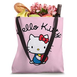 Hello Kitty Apple Script Logo Tote Bag