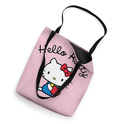 Hello Kitty Apple Script Logo Tote Bag