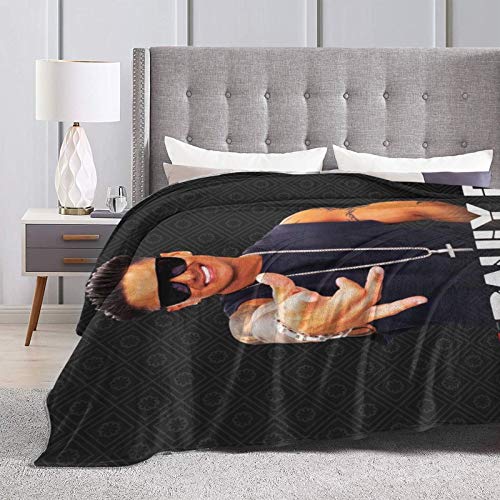 Dj Pauly D Super Soft Blankets Anti-Pilling Flannel Throw Blanket for Home Bedding Living Room 60" x50