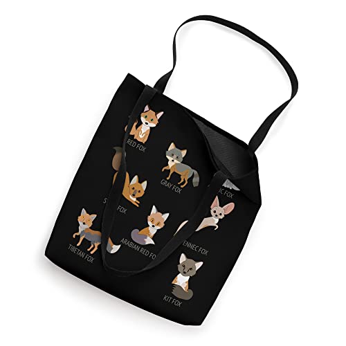 Gray Fox Kit Fox Tibetan Fox Arctic Fox Swift Fox Tote Bag