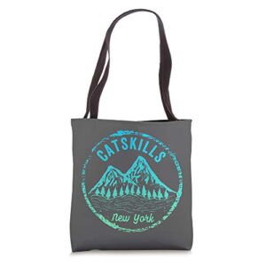 the catskills new york ny mountain family vacation gift tote bag
