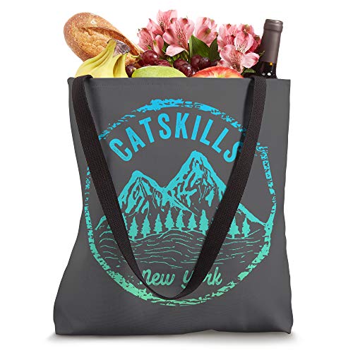 The Catskills New York NY Mountain Family Vacation Gift Tote Bag