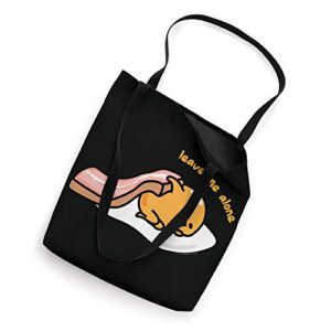 Gudetama Leave Me Alone Tote Bag