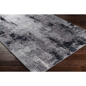 Artistic Weavers Houda Modern Abstract Area Rug, 5'3" x 7'3", Silver/Charcoal