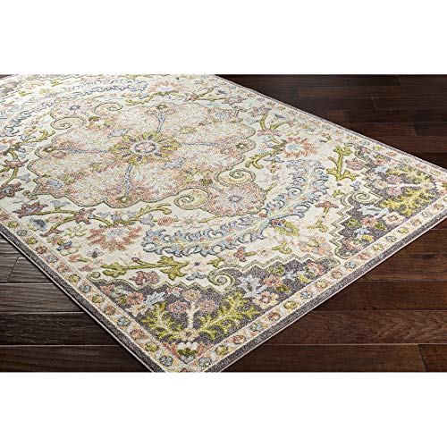 Artistic Weavers Donte Floral Medallion Area Rug, 6'7" x 9', Terracotta