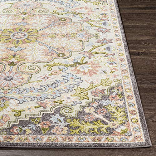 Artistic Weavers Donte Floral Medallion Area Rug, 6'7" x 9', Terracotta