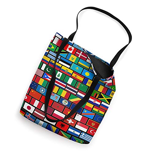 Flags of the Countries of the World, Cute International Tote Bag