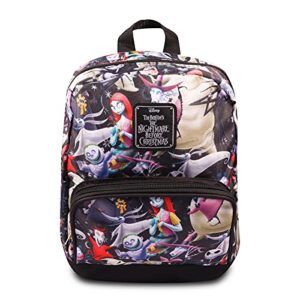 fast forward new york disney nightmare before christmas mini backpack for women — canvas purse shoulder bag adults, teens