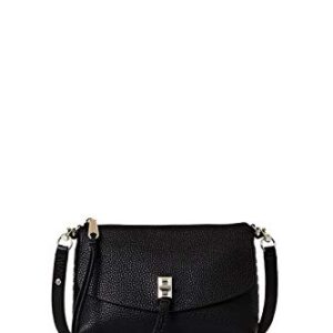 Rebecca Minkoff womens Darren Top Zip Crossbody, Black, One Size US