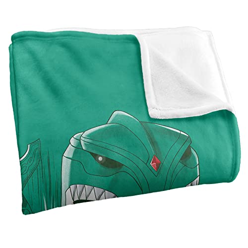 Power Rangers Green Ranger Silky Touch Super Soft Throw Blanket 36" x 58"
