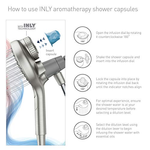 Moen INC20802 INLY Aromatherapy Shower Capsule 5-Pack, Tropical Day