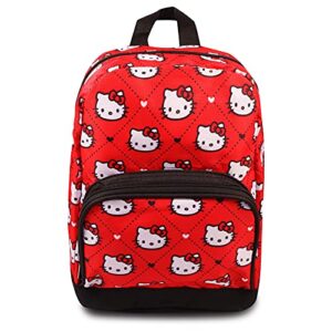 fast forward new york hello kitty mini backpack for women — canvas hello kitty backpack purse shoulder bag for adults, teens