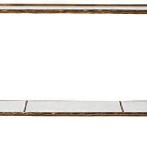 Signature Design by Ashley Ryandale Modern Console Sofa Table, Antique Brass Finish