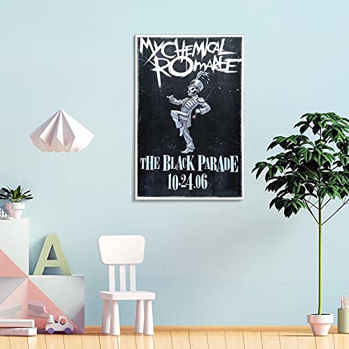 OFKP Famous Punk Band My Chemical Romance Music Poster Poster Decorative Painting Canvas Wall Art Living Room Posters Bedroom Painting 12×18inch(30×45cm)