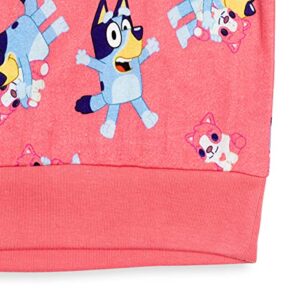 Bluey Toddler Girls Sweatshirt Pink 5T