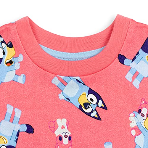 Bluey Toddler Girls Sweatshirt Pink 5T