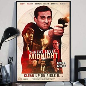 Threat Level Mid.Night Movie TV Poster Hot - No Frame (24 x 36)