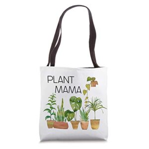 plant mama | crazy plant lady monstera mom gift tote bag