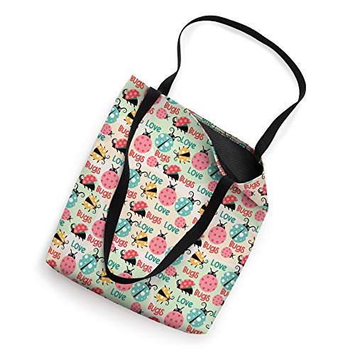 Ladybug Love Cute Ladybird Beetle Bug Collector Tote Bag