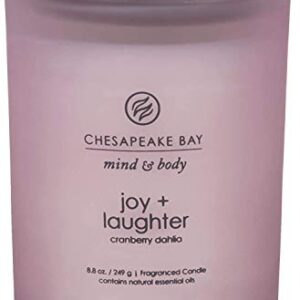 Chesapeake Bay Candle Scented Candle, Peace + Tranquility, Serenity + Calm, Joy + Laughter