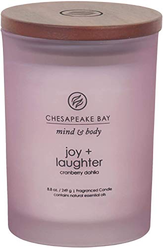 Chesapeake Bay Candle Scented Candle, Peace + Tranquility, Serenity + Calm, Joy + Laughter