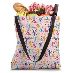 Gymnastics Love Gymnastics Trainer Teacher Coach Gymnast Tote Bag