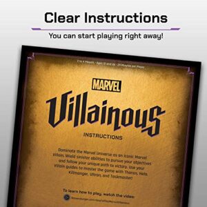 Ravensburger Marvel Villainous: Infinite Power Strategy Board Game for Ages 12 & Up - The Next Chapter of Villainous