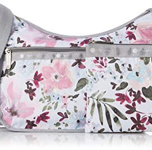 LeSportsac Classic Hobo Crossbody Handbag in Adoration, Medium