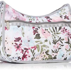 LeSportsac Classic Hobo Crossbody Handbag in Adoration, Medium