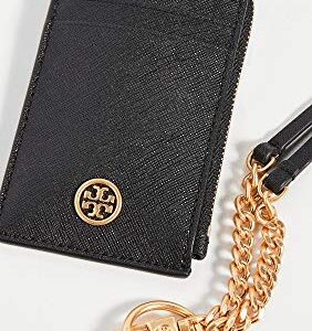 Tory Burch Women's Robinson Lanyard, Black, One Size