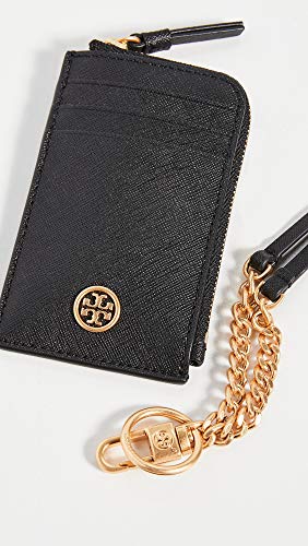 Tory Burch Women's Robinson Lanyard, Black, One Size